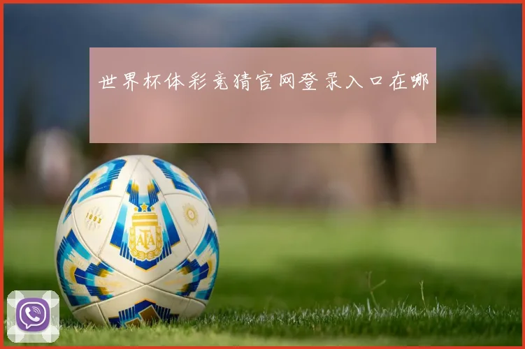 世界杯体彩竞猜官网登录入口在哪